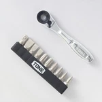 Tone BR10S Bit Ratchet Set 1/4 Inch Drive 6.35MM 11 Piece Phillips Slotted Tool. Fixed Price $78.69.