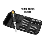 Ratcheting Screwdriver Set, 26-PIECE, W/t Case, Lifetime Warranty, Pittsburgh. Fixed Price $23.45.