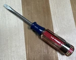 Vtg Craftsman 41421 Wf 1/8" Flat Slotted Tip Pocket Screwdriver Forged W/clip. Fixed Price $14.95.
