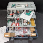 New Electronics Project Lot Tools Weller Xcelite Components Breadboard. Fixed Price $199.99.