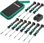 Grenpro Magnetic Precision Screwdriver Set 10-PIECE For Electronics. Fixed Price $23.74.