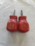 Mac Tools Red Hard Handle Stubby Screwdriver Set #1 #2 Phillips Head. Fixed Price $19.00.