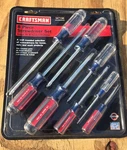 Nos 8 Pc Vintage Sears Craftsman Pratt Reed Usa Screwdriver Set 47136 Sealed. Fixed Price $94.99.