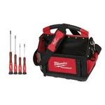 4 Piece Precision Screwdriver Set And 15 In. Packout Tote Bag Impact Resistant. Fixed Price $171.58.