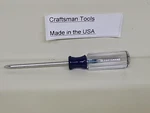 Craftsman 41294 Screwdriver #1 Phillips 3" New Old Stock ** Usa Made. Fixed Price $10.85.