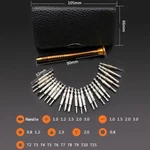 Pocket Size Tool Kit 25IN1 Mini Screwdriver Set Small Gadget Repairs Electronics. Fixed Price $14.99.
