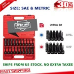 Sunex Tools 2637 1/2" Master Impact Hexdriver Set 20PIECE Sae/metric Cr-mo. Fixed Price $93.99.