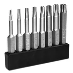 Skziri 8PCS 5 Point Torx Star Security Screwdriver Bits Set Magnetic One Size. Fixed Price $11.80.