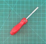 Snap On Tools SSDMR4A Ratcheting Red Original Hard Handle Screwdriver W/ Bits. Fixed Price $75.00.