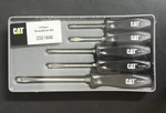 Cat Snap On 5 Piece Black Hard Handle Screwdriver Set W/ Tray Usa New. Fixed Price $109.98.