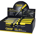 Steel Grip 2265361 Phillips Screwdriver Counter Top Display In. (pack Of 24). Fixed Price $40.77.