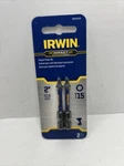 Irwin 2PC Impact Performance Series Power Bit Torx T15 IWAF32TX152. Fixed Price $6.60.