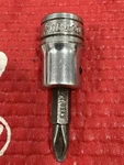 Snap On 3/8 Philips Chrome Socket Driver FP32A, Usa Made. Fixed Price $15.99.