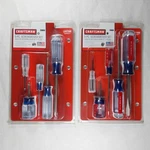 Sears Craftsman Usa 10 Piece Phillips Flat Screwdriver Sets 47139 47137 Nos. Fixed Price $59.95.