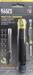 Klein Tools Pocket 13-IN-1 Screwdriver 32611P. Fixed Price $20.99.