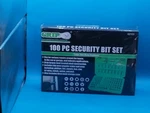 Grip 100PC Security Bits Set 62100. Fixed Price $29.99.