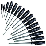 Husky Screwdriver Set 15 Piece Slotted Phillips Grip Handle Alloy Steel Tips. Fixed Price $41.41.