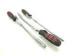 New S.u.r.&r. Locking Nut Hold Flexible Driver Set LHD454 1/4" 5/16" 7MM. Fixed Price $63.85.