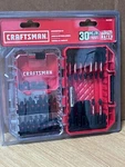 Craftsman 30-PIECE Impact Driver Bit Screwdriving Set. Fixed Price $22.39.