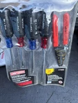 Nos Rare Craftsman Cushion Grip Screwdriver W/wire Stripper Set Pr 34-73600 Usa. Fixed Price $179.95.