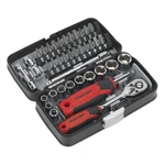 Sealey 1/4"SQ Drive Metric Socket & Bit Set 38PC Including Hex And Torx AK8945. Fixed Price $108.52.
