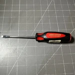 Nos Craftsman Professional 3/16 X In. Screwdriver, Slotted Usa 47204. Fixed Price $29.50.