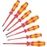 Wera 160 ISS/7 Kraftform Vde Insulated Screwdriver Set Pieces 05135961001. Fixed Price $64.99.