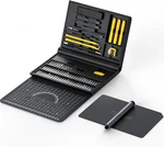 Electric Screwdriver Kit, Precision Set, 64 Magnetic Grey. Fixed Price $137.99.