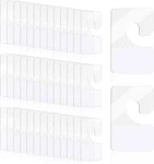 Giantree 200 Pcs Clear Self Adhesive Hang Tabs Hooks, Heavy Duty Transparent. Fixed Price $12.31.