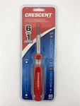 Crescent CS61N 6-IN-1 Interchangeable Bit Screwdriver Red Acetate Handle New. Fixed Price $19.97.