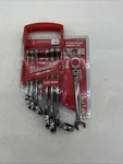 Milwaukee 48-22-9429 144-POSITION Flex-head Ratcheting Combination Wrench Set. Fixed Price $130.00.