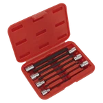Sealey Ball-end Hex Socket Bit Set 7PC 3/8"SQ Drive 150MM Metric Garage Works.... Fixed Price $71.69.