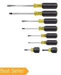 Klein Tools 85078 Screwdriver Set, Made Usa 8-PIECE. Fixed Price $61.99.