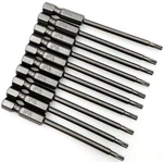 Xmhf 10PCS 75MM/3INCH Long 1/4 Hex Shank Torx Head T10, Gray. Fixed Price $14.19.
