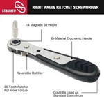 Mini Ratchet Set, 22-PIECE 1/4 Right Angle Screwdriver, 36-TOOTH Smal.... Fixed Price $23.23.