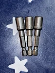 (3) Apex 1/4'' 6-POINT Power Drive Nutsetter Sae Non-magnetic 6N-0808-2 3PCS. Fixed Price $42.25.