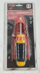 Screwdriver Set 12 Red Rhino & Holder Flat Head Philips Socket. Fixed Price $6.99.