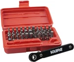 Kaifnt K402 Screwdriver Bit Set With Mini Ratchet Wrench 1/4-INCH 34-PIECE. Fixed Price $18.83.