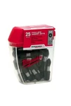 Milwaukee 48-32-4604 Shockwave NO.2 Phillips Tic-tac, 25-PIECE. Fixed Price $14.72.