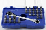 24 Pc Kobalt 1/4 & 5/16 Right Angle Bit Driver Double End Ratchet Wrench Low Pro. Fixed Price $99.99.