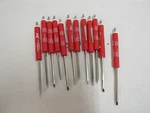 Lot Of 12 "branded" Pocket Screwdrivers Phillips & Flathead. Fixed Price $11.59.
