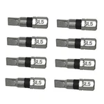 Xmhf Slotted Flat Head Screwdriver Bits 1/4" Hex Shank 25MM Long Magnetic SL5. Fixed Price $16.11.