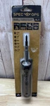 Spec Ops Tools Multi-bit Screwdriver, 6-IN-1 Magnetized Black Khaki Sealed. Fixed Price $12.99.