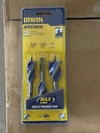 Irwin Speedbor 3PC Set. Fixed Price $10.50.