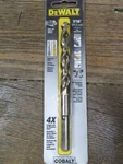 Dewalt Cobalt Pilot-point Drill Bit, 7/16-IN. -DWA1228. Fixed Price $6.00.
