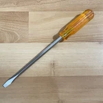 Xcelite 5/16" Flat Slotted Keystone Screwdriver Square Shaft S5168 Amber Vtg. Fixed Price $19.77.