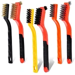 Wire Set, 6 Pcs Professional Brushes For Cleaning Red And Black. Fixed Price $9.99.