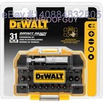 Dewalt 31 Pc Impact Rated Screwdriving Set W/ Belt Clip (DWAX100IR)- New. Fixed Price $19.95.