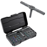 Dylife 24 1 Magnetic Screwdriver Set, Diy Ratchet Mini Removable Grey. Fixed Price $55.61.