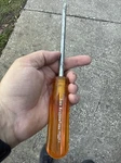 Xcelite X103 #3 Phillips Head Screwdriver, Blade Length 6", Overall 10-1/2". Fixed Price $14.00.